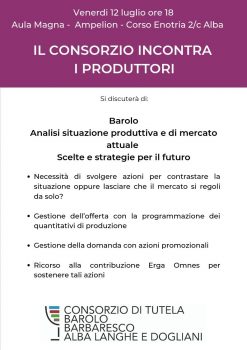 Il Consorzio incontra i produttori